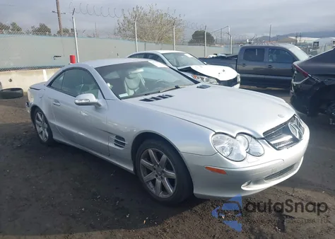2003 Mercedes-Benz Sl 500R из США, поврежденный, VIN WDBSK75F33F042414